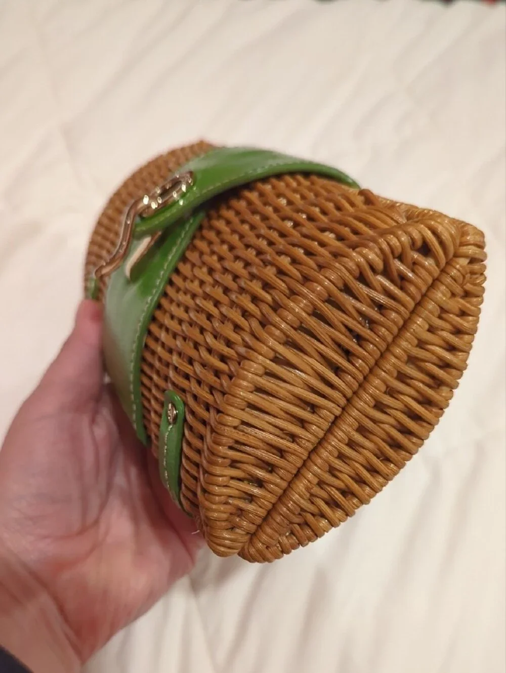 Kate Spade Woven Straw Clutch - Picture 6 of 8
